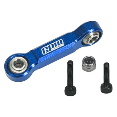 NEW GPM Aluminum 7075 Steering Drag Link Blue for Losi 1/18 Mini LMT - Image 1 of 4