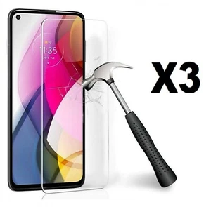 Anti Scratch Tempered Glass, for Motorola Moto G Stylus 4G/5G 2021 Bubble Free - Picture 1 of 1
