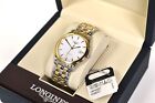 Longines Flagship Automatic Mens Watch L4.874.3.22.7 - Gold Tone/stainless Steel
