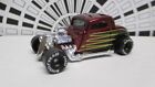 Loose Mint Matchbox 1998 #34 1933 Ford Coupe Street Rod Hot Rod Red W/Black, Yel