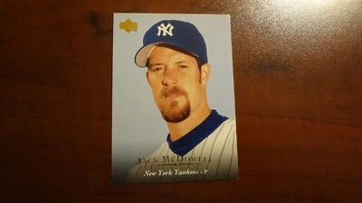 1995 UPPER DECK #206 JACK McDOWELL  BASEBALL CARD - Image 1 of 2