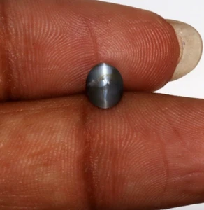 Natural Alexandrite Cats eye 6 x 5 mm Oval Shape Gemstone 1.46 Ct Ceylon Mined - Picture 1 of 13