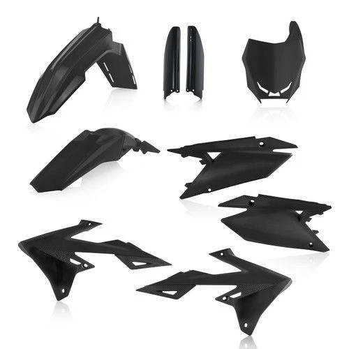 Kit completo de plástico Acerbis negro para Suzuki RMZ 450 2018 2686550001 Foto 1 de 1