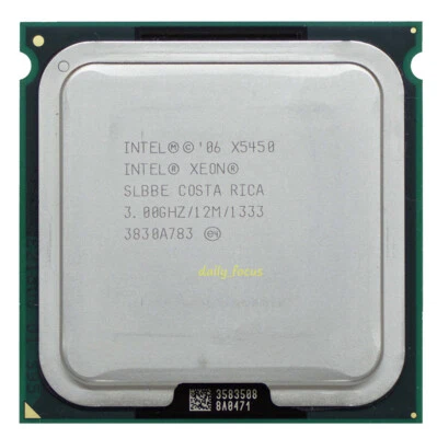Intel Xeon E5440 E5450 X3363 X5450 X5460 LGA771 CPU Processor - Photo 1/4