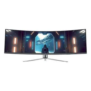 onn. 49 Curved DFHD Gaming Monitor, 144Hz, 32:9, 1ms, R1500, Ultra-Wide Gaming - Picture 1 of 8