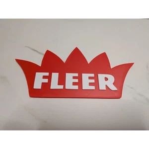Fleer Card Logo Sign – Custom Vintage-Inspired Wall Art - Picture 1 of 3