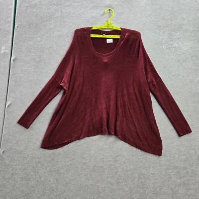 Eileen Fisher Women Sweater Small Red Lightweight Long Sleeve - Изображение 1 из 4