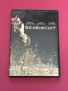 Seabiscuit (DVD, 2003, Widescreen) Jeff Bridges Chris Cooper Tobey Maguire — - Picture 1 of 2
