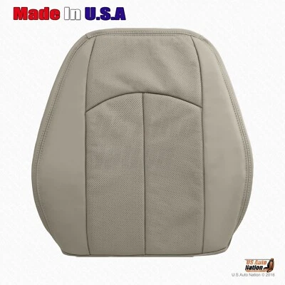 Mercedes Benz E320 2006 2007 2008 2009 techo del conductor cubierta de cuero perforado gris Foto 1 de 4