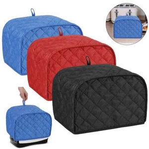 Toaster Cover 2-Slice Bread Machine Kitchen Appliance Dust Fingerprint Protect - Picture 1 of 15