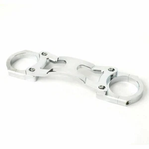 For Harley Chrome Front Ends 41mm Fork Brace Softail Custom FXSTC Night Train - Picture 1 of 5
