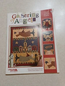 Leisure Arts Gathering Of Angels Quilting 7 Applique Projects - Picture 1 of 5