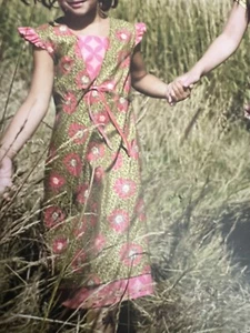 GIRLS SZ 1-12 TOP DRESS PATTERN Favorite Things Little Prairie Girl SEW COWGIRL - Picture 1 of 5