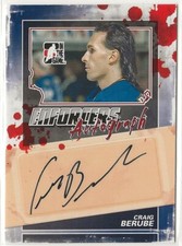 2011-12 ITG Enforcers Autographs #ACBE Craig Berube In The Game