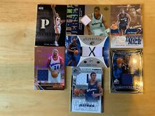 Washington Wizards Seven Card Jersey/Warm Up Lot...Free S/H!