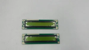 2 piezas Módulo de Pantalla LCD Grande de Caracteres Amarillos LCM1601B - Imagen 1 de 3