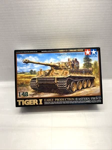 Tamiya Tiger I Tank Early Production Eastern Front Plastic Model Kit 1/48 NEW - Picture 1 of 7