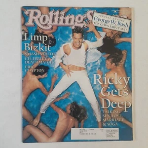 Rolling Stone Ricky Martin Limp Bizkit George W. Bush Captain Beefheart Music F - Imagen 1 de 4