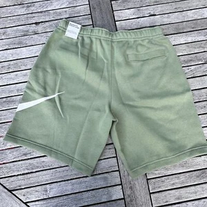Nike Mens Sportswear BB GX Green Graphic Club Fleece Shorts Size Large Shorts - Picture 1 of 12