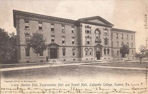Easton, PENNSYLVANIA - Lafayette College - Martien, Fayerweather & Powell Halls - Picture 1 of 2