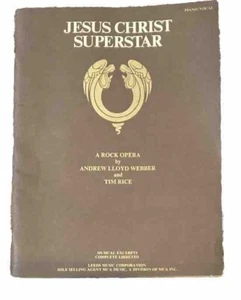 Jesus Christ Superstar Tim Rice & Andrew Lloyd Webber A Rock Opera Songbook 1970 - Picture 1 of 3
