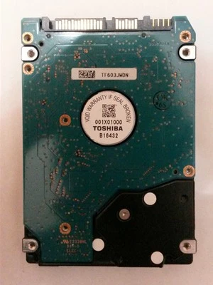 SOLO PLACA PCB SATA Toshiba MK6465GSX: G002641A F/W:A0/GJ002C HDD2H81 VLO1 Foto 1 de 3