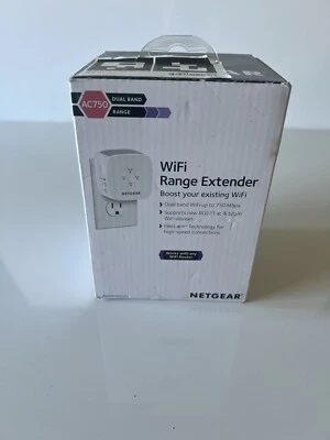 Netgear AC750 WiFi Wall Plug Range Extender and Signal Booster - Image 1 of 4