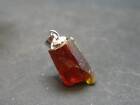 Zincite Zinkite Crystal 925 Silver Pendant From Poland - 0.9