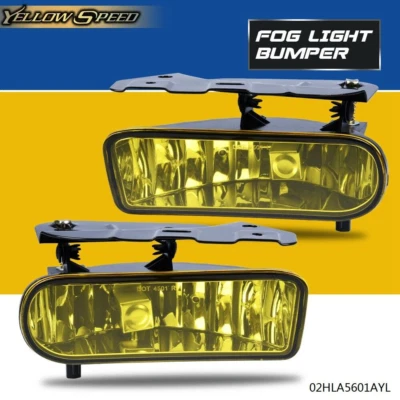Driving Fog Lights Lamps W/Bulbs Left&Right Fit For 2002-2006 Cadillac Escalade - Image 1 of 4