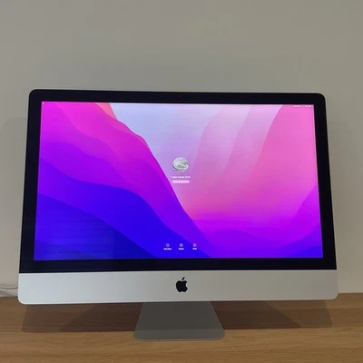 Apple iMac 27” Retina 5k Intel A1419 Late 2015 3.2 16GB 1.02TB Fusion Monterey - Image 1 of 4