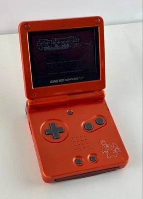 Charizard Limited Edition GameBoy Advance SP Pokemon Center Console - Authentic - Image 1 of 4
