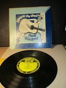 HANK WILLIAMS Moanin' the Blues ORIGINAL MGM 10" LP E-168 Country H140 HW - Picture 1 of 9