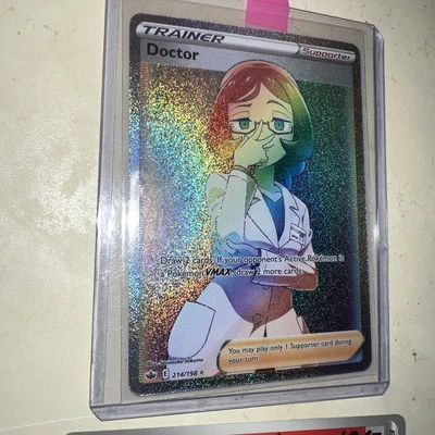 Doctor Rainbow Full Art 214/198 From Chilling Reign Near Mint-Mint+.  - Image 1 of 4