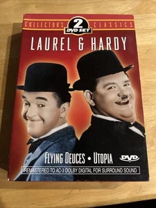 Laurel & Hardy Flying Deuces Utopia DVD - classic comedy dvd set - Picture 1 of 8