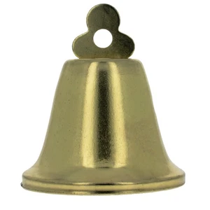 Campana de metal estilo antiguo clásico tono dorado 2,3 pulgadas - Imagen 1 de 3