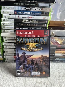 Socom U.S. Navy Seals Greatest Hits (Sony Playstation 2, PS2) Completo En Caja Original - Imagen 1 de 3