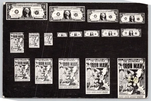 Postcard One Into the Other by S E Kohler Money into Ironman Comic Books Marvel - Imagen 1 de 4