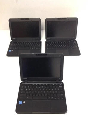 3x Chromebook Lenovo N22-20 11.6" Intel Celeron N3050 1.60GHz con 16GB HD,2GB RAM Foto 1 de 4
