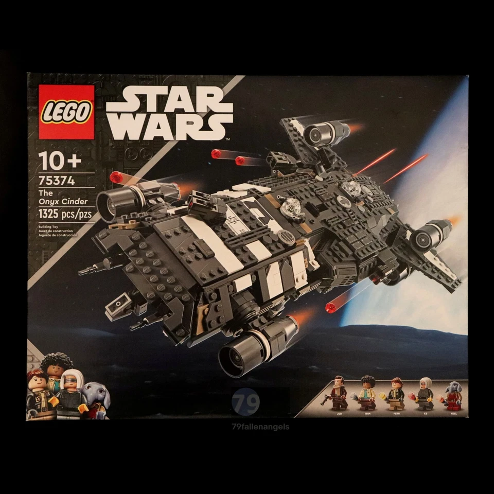 LEGO Star Wars The Onyx Cinder 75374 And 75396 NO BO Sets