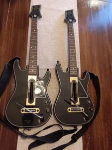 Guitar Hero LIVE Wireless Guitar 0000654 PS3 Xbox With Strap 2 Guitars Included - Picture 1 of 14
