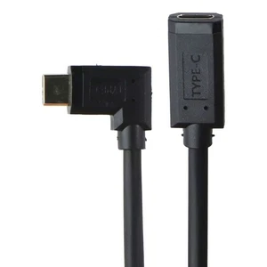 Generic Angle Droit Usb-C Mâle Vers Usb-C Câble Femelle - Photo 1 sur 3