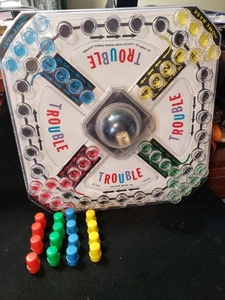 Vintage Trouble Game Kohner Bros 1965 Pop-O-Matic komplett Retro Brettspiel - Bild 1 von 2