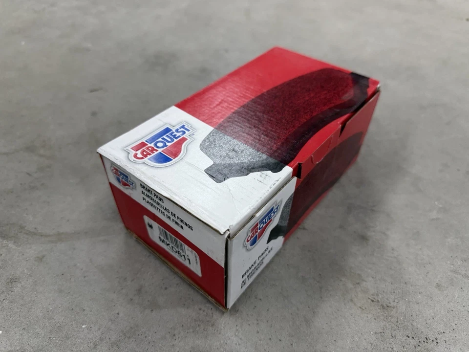 Conjunto de pastilhas de freio a disco dianteiro MKD611 para 1992-2000 Toyota 4Runner + outros - Imagem 1 de 3