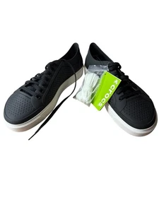Crocs Sneakers Black Men’s Shoes Size 11 New with Tags - Picture 1 of 9