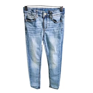 There Abouts Girls 6 Skinny Jeans Light Wash Distressed Stretchy Denim Casual - Picture 1 of 8
