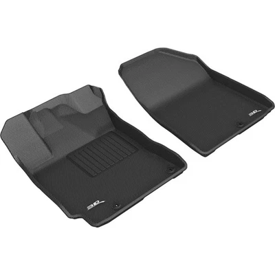 3D MAXpider Kagu 1st Row Floormat for 2019-2020 Kia Forte - Black L1KA04711509 - Image 1 of 3
