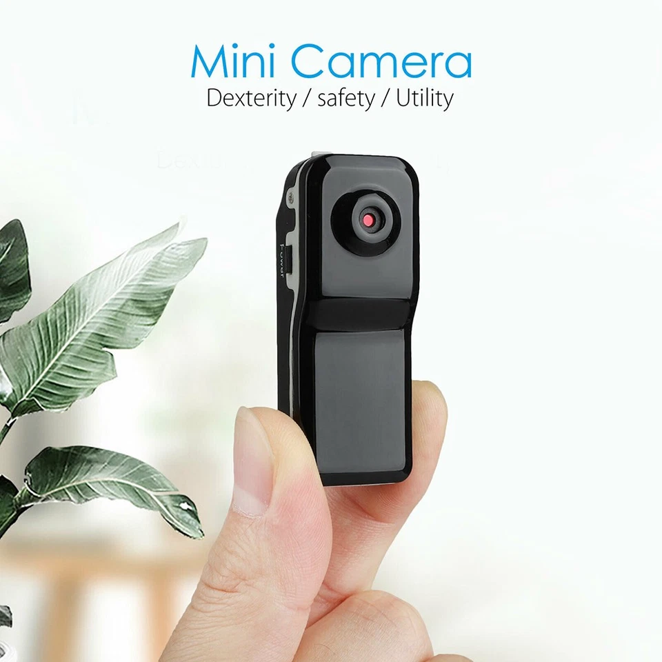 Mini DV Camcorder DVR Video Camera Webcam HD Cam Sports Helmet Bike Motorbik REL - Image 1 of 4