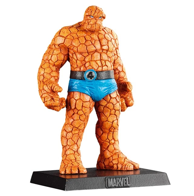 Estatueta clássica Marvel Eaglemoss The Thing figura principal sem revista - Imagem 1 de 2