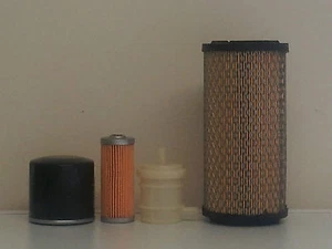 Filter Service Kit Suits Yanmar C12, C12R w/Yanmar 2TE67 Eng. Yr. 2006 On - Picture 1 of 1