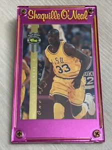 1992-93 Classic Four Sport LP8 Shaquille O'Neal Magic Johnson Limited Gold RAR - Bild 1 von 2